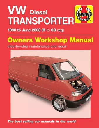 VW T4 Transporter Diesel (90 - June 03) Haynes Repair Manual cover