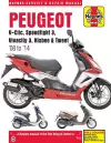 Peugeot V-Clic, Speedfight 3, Vivacity 3, Kisbee & Tweet (08 To 14) cover