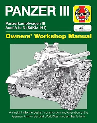 Panzer III Tank Manual cover