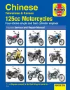 Chinese, Taiwanese & Korean 125cc Motorcycles Haynes Repair Manual cover