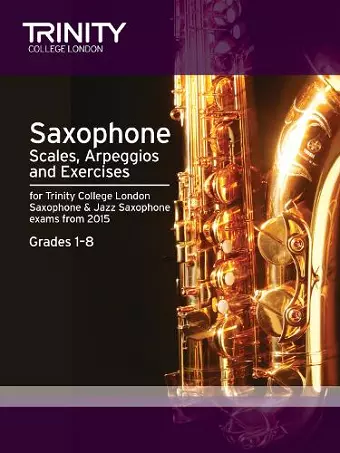 Saxophone Scales Grades 1-8 from 2015 cover