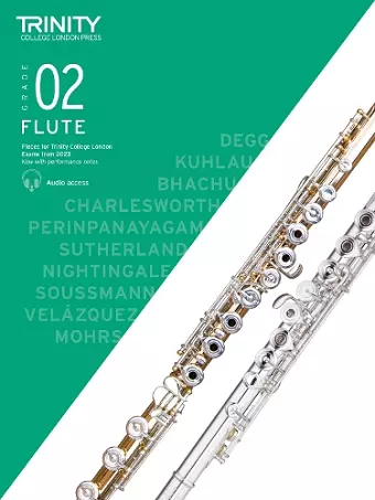 Trinity College London Flute Exam Pieces from 2023: Grade 2 cover