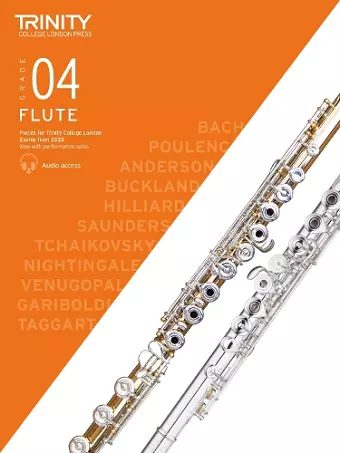 Trinity College London Flute Exam Pieces from 2023: Grade 4 cover