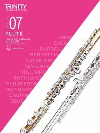 Trinity College London Flute Exam Pieces from 2023: Grade 7 cover