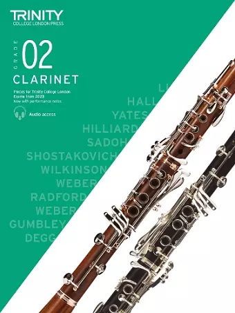 Trinity College London Clarinet Exam Pieces from 2023: Grade 2 cover