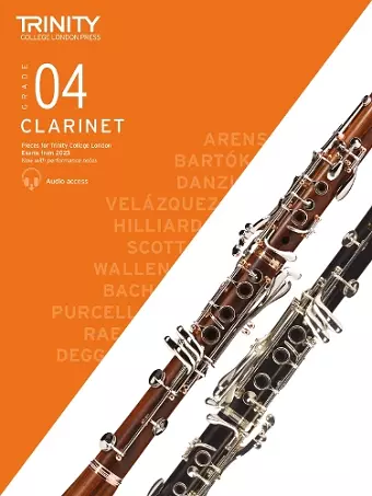 Trinity College London Clarinet Exam Pieces from 2023: Grade 4 cover