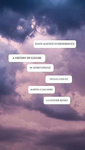 A History of Clouds cover