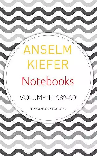 Notebooks, Volume 1, 1998-99 cover