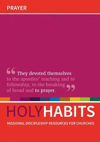 Holy Habits: Prayer cover