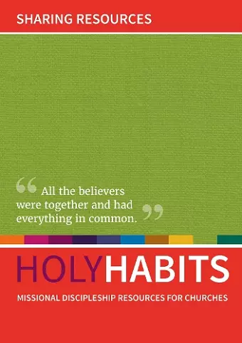Holy Habits: Sharing Resources cover