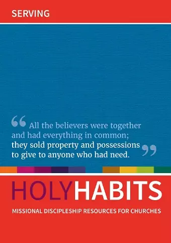 Holy Habits: Serving cover