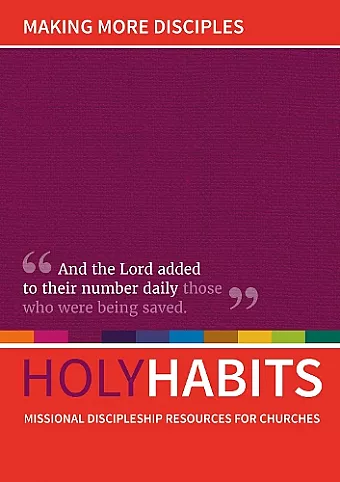 Holy Habits: Making More Disciples cover