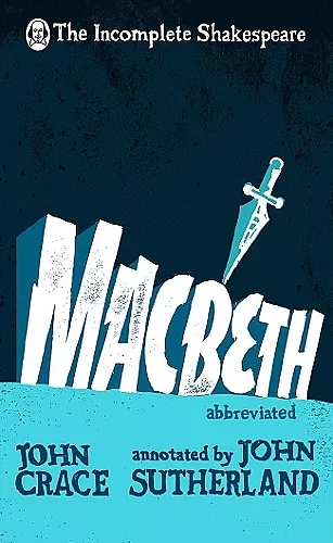 Incomplete Shakespeare: Macbeth cover