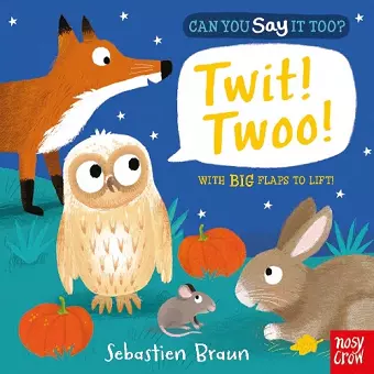 Can You Say It Too? Twit! Twoo! cover