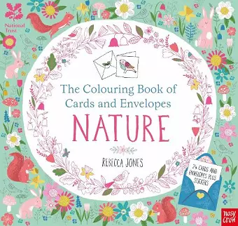 National Trust: The Colouring Book of Cards and Envelopes - Nature cover