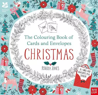 National Trust: The Colouring Book of Cards and Envelopes - Christmas cover