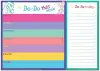 Dodo Daily to Do List Notepad (A4) Bright cover