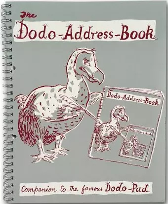 Dodo Address Book (Upcycled - RING-BOUND) cover