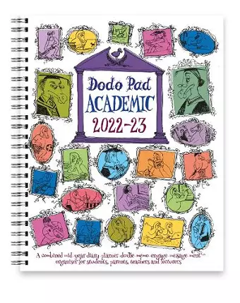 Dodo Pad Academic 2022-2023 Mid Year Desk Diary, Academic Year, Week to View cover