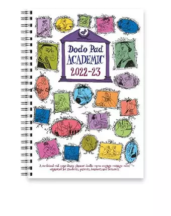 Dodo Pad Academic A5 Diary 2022-2023 - Mid Year / Academic Year Week to View Diary cover