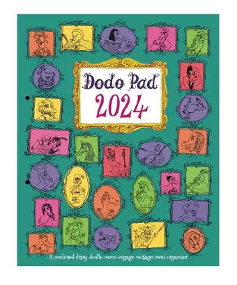 The Dodo Pad LOOSE-LEAF Desk Diary 2024 - Week to View Calendar Year Diary cover