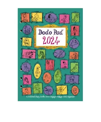 The Dodo Pad Filofax-Compatible 2024 A5 Refill Diary - Week to View Calendar Year cover