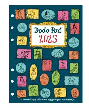 The Dodo Pad Filofax-Compatible 2025 A5 Refill Diary - Week to View Calendar Year cover