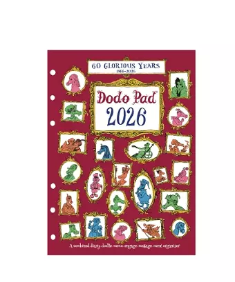 The Dodo Pad Filofax-Compatible 2026 A5 Refill Diary - Week to View Calendar Year cover