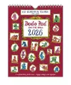 The Dodo Pad On The Wall 2026 - Calendar Year Wall Hanging Week to View Calendar Organiser cover