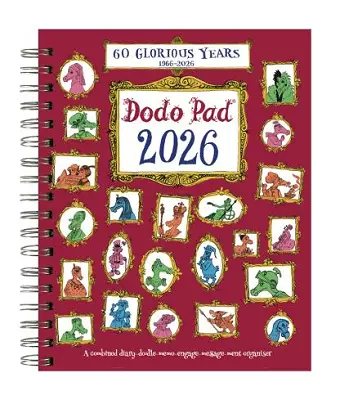 The Dodo Pad Original Desk Diary 2026 HARDCOVER- Week to View, Calendar Year Diary cover