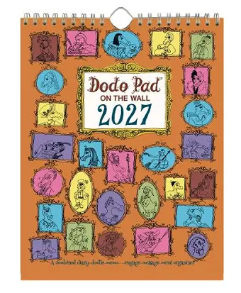 Dodo Pad On The Wall 2027 - Calendar Year Wall Hanging Week to View Calendar Organiser cover
