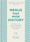 Menus that Made History cover