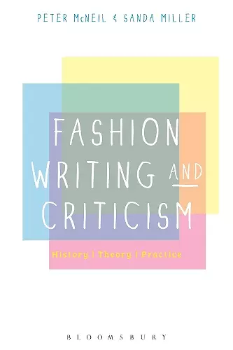 Fashion Writing and Criticism cover
