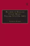 Records of English Court Music cover