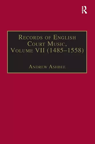 Records of English Court Music cover