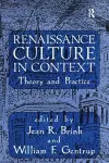 Renaissance Culture in Context cover