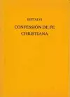 Confession de Fe Christiana cover