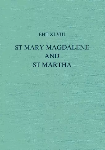 Lives Of St Mary Magdalene And St Martha cover