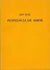 Penitencia De Amor (Burgos, 1514) cover