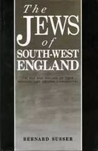 The Jews Of South West England cover