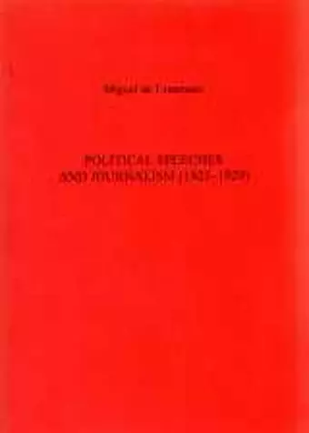 Political Speeches And Journalism (1923-1929) cover