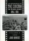 The Beginnings Of The Cinema In England,1894-1901: Volume 4 cover