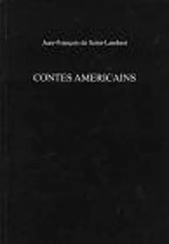 Contes Américains cover