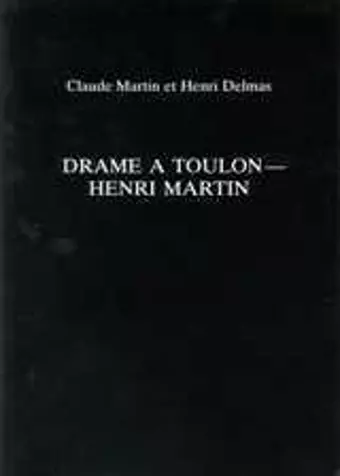 Drame A Toulon cover