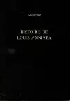 Histoire de Louis Anniaba cover