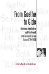 From Goethe To Gide cover