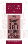 Cornish Studies Volume 21 cover