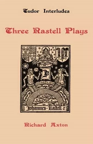 Three Rastell Plays cover