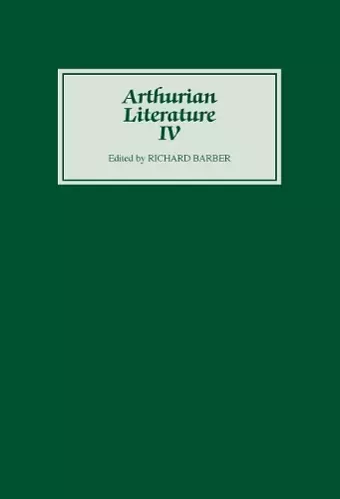 Arthurian Literature IV cover