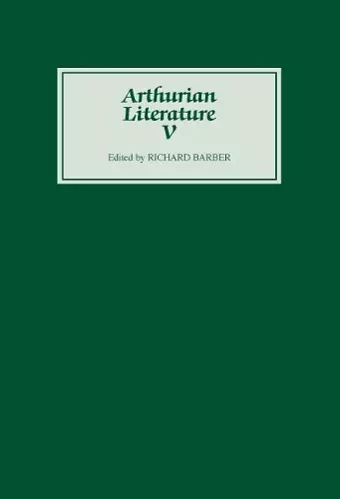 Arthurian Literature V cover